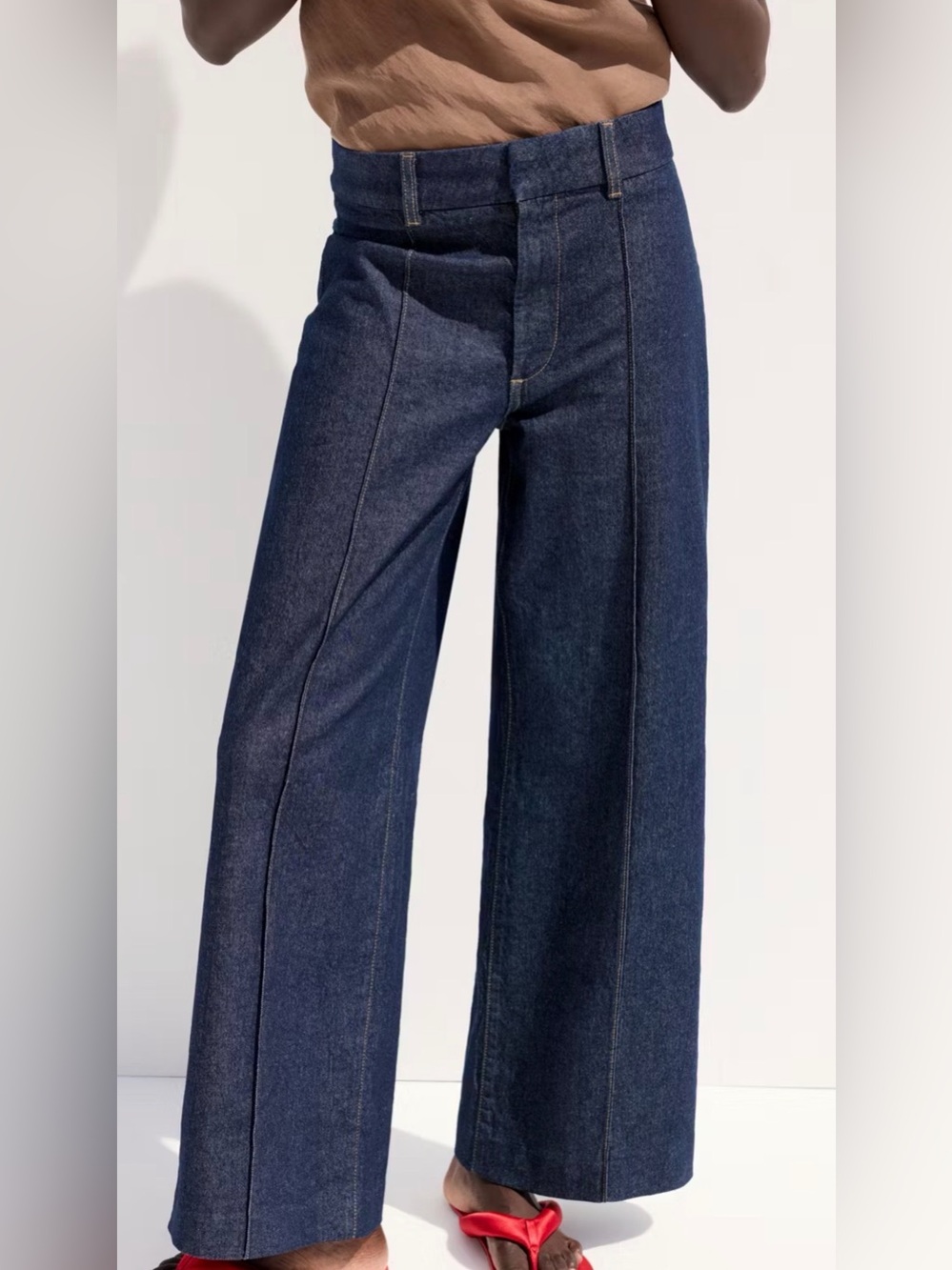 Mango Paloma High-Rise Wide-Leg Jeans | US 2 / EUR 34 | NWT